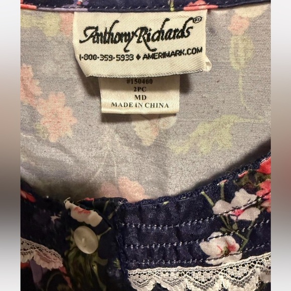 Anthony Richards Floral Print Nightwear/Housedress - Picture 5 of 7